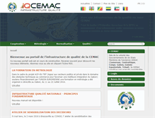 Tablet Screenshot of cemac-qualite.org